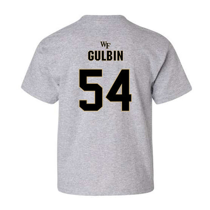 Wake Forest - NCAA Football : Matthew Gulbin Youth T-Shirt