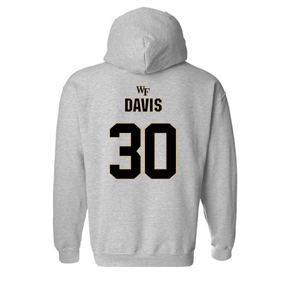 Wake Forest - NCAA Football : Jasheen Davis Hooded Sweatshirt