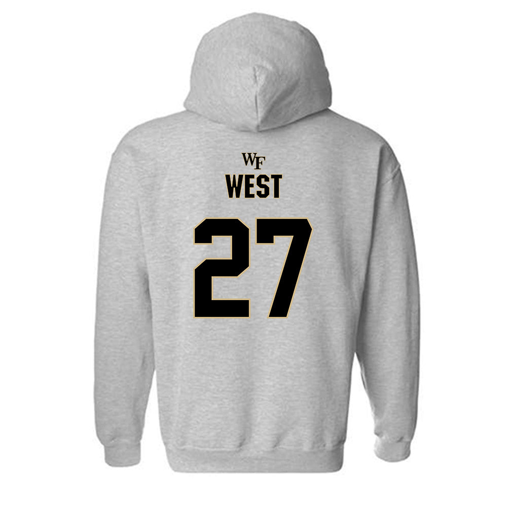 Wake Forest - NCAA Football : Travon West - Hooded Sweatshirt