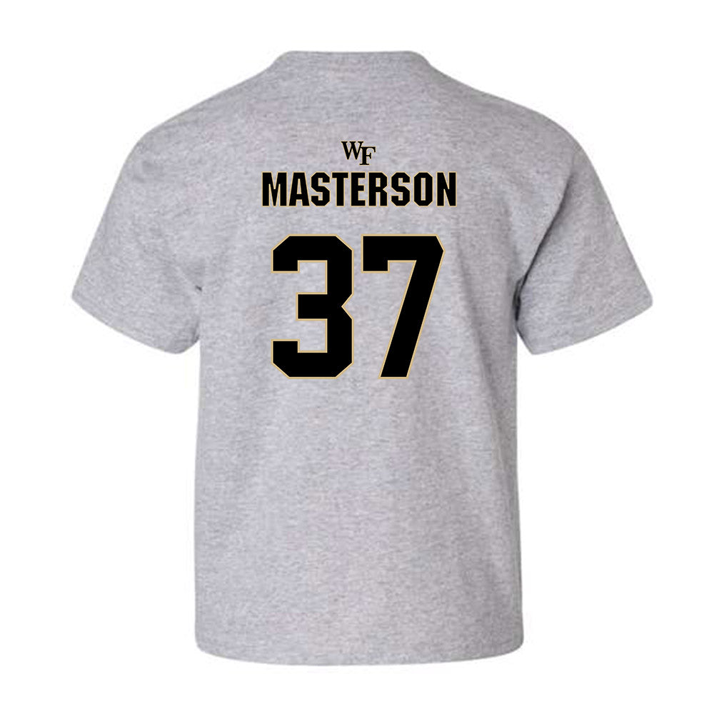 Wake Forest - NCAA Football : Christian Masterson Youth T-Shirt