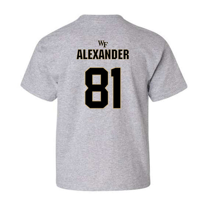 Wake Forest - NCAA Football : Deuce Alexander Youth T-Shirt