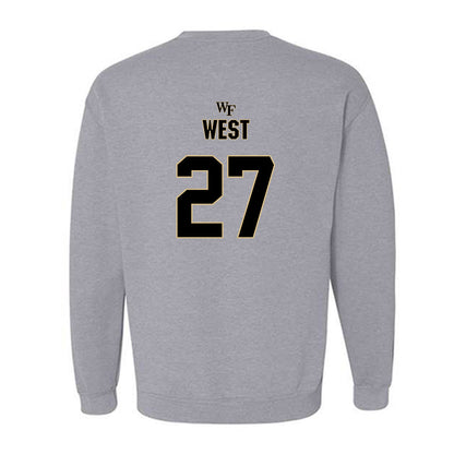 Wake Forest - NCAA Football : Travon West - Sweatshirt