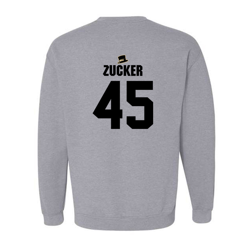 Wake Forest - NCAA Baseball : Dylan Zucker - Crewneck Sweatshirt Classic Shersey