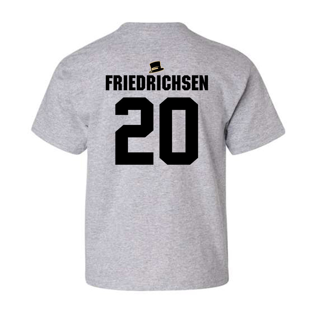 Wake Forest - NCAA Men's Basketball : Parker Friedrichsen - Youth T-Shirt Classic Shersey