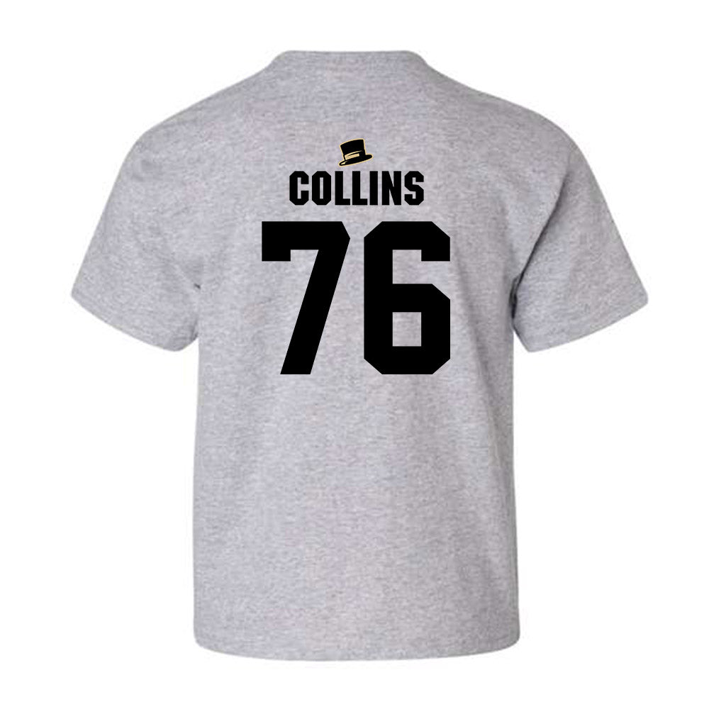 Wake Forest - NCAA Football : Jaydon Collins - Youth T-Shirt