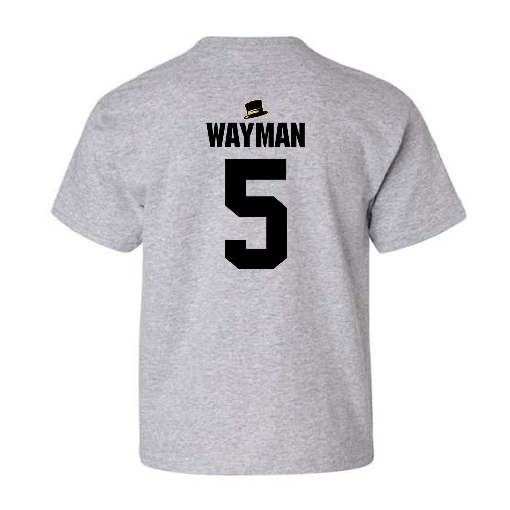 Wake Forest - NCAA Football : Kendron Wayman - Youth T-Shirt