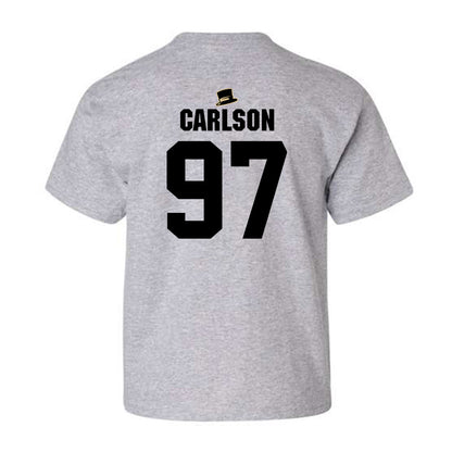 Wake Forest - NCAA Football : Caleb Carlson - Youth T-Shirt