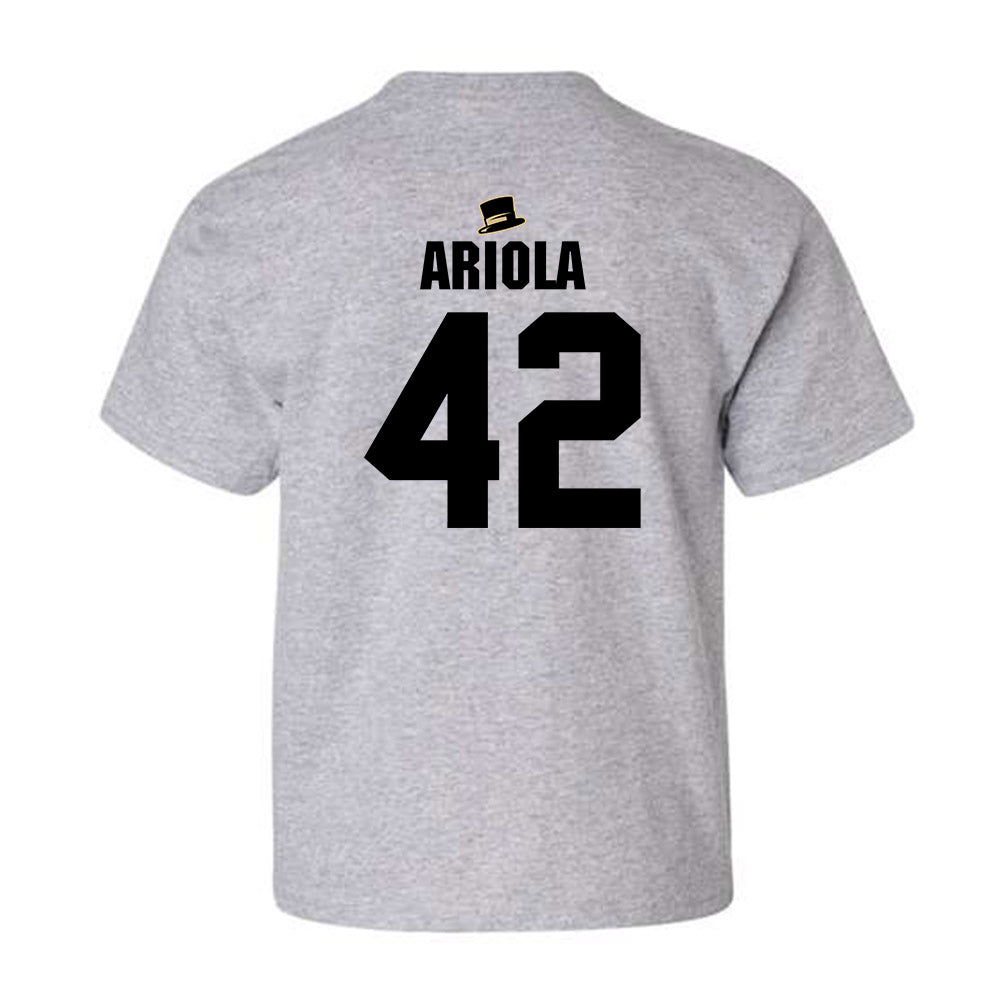 Wake Forest - NCAA Baseball : Joseph Ariola - Youth T-Shirt Classic Shersey