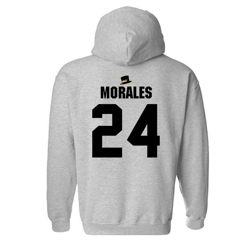 Wake Forest - NCAA Baseball : Antonio Morales - Hooded Sweatshirt Classic Shersey