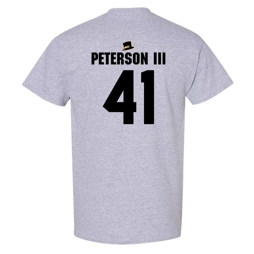 Wake Forest - NCAA Football : John Peterson III - Short Sleeve T-Shirt