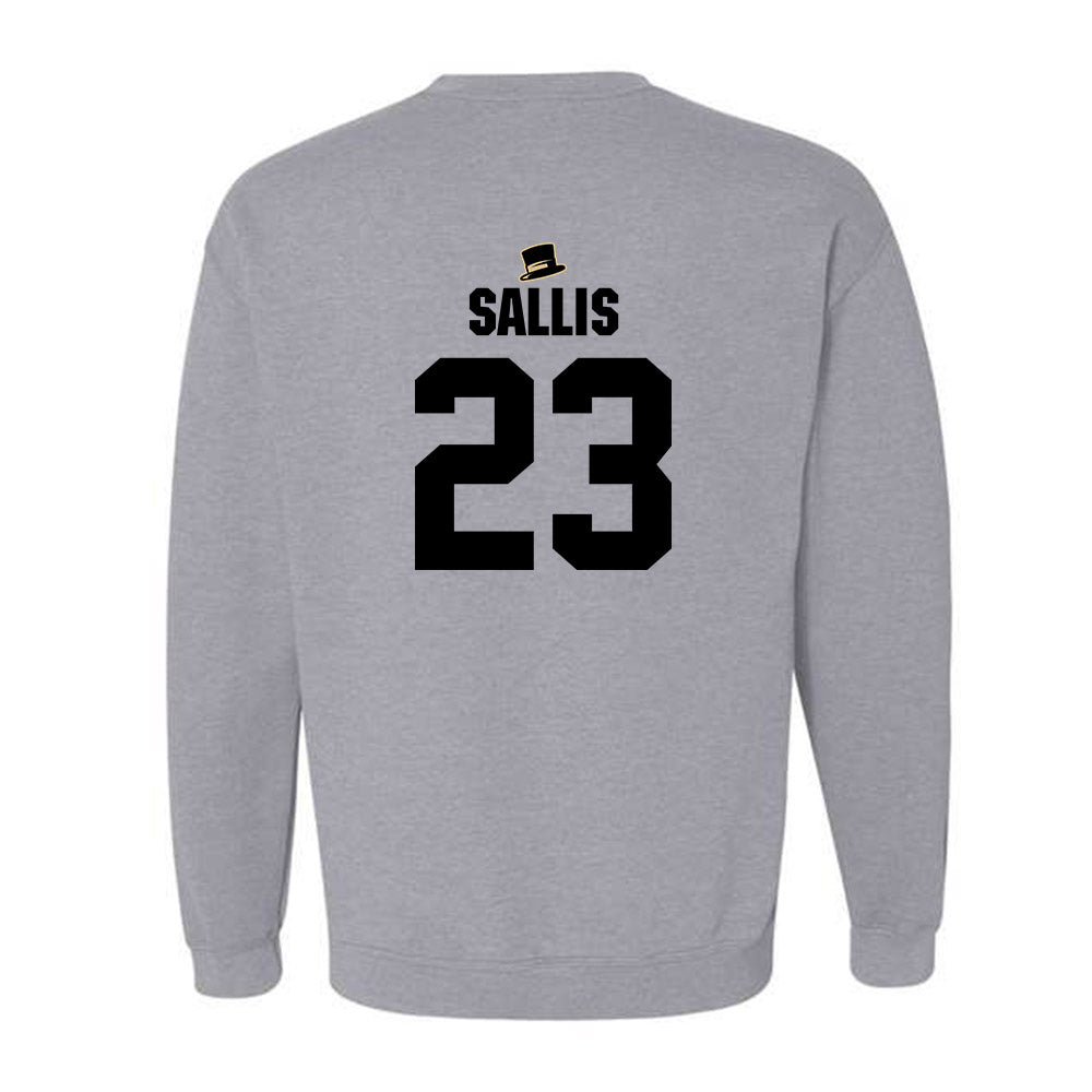 Wake Forest - NCAA Men's Basketball : Hunter Sallis - Crewneck Sweatshirt Classic Shersey