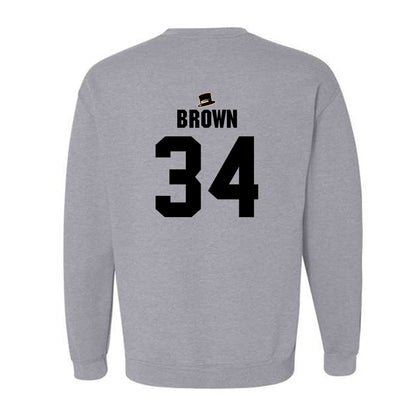 Wake Forest - NCAA Baseball : Branden Brown - Crewneck Sweatshirt Classic Shersey