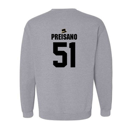 Wake Forest - NCAA Baseball : Ryan Preisano - Crewneck Sweatshirt Classic Shersey