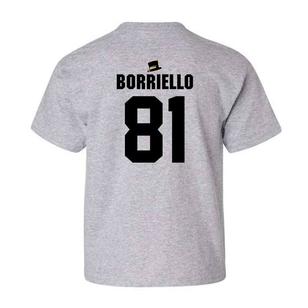 Wake Forest NCAA Football Anthony Borriello Youth T Shirt