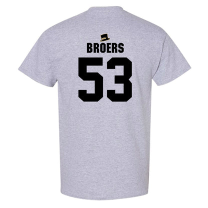 Wake Forest - NCAA Football : Carter Broers - Short Sleeve T-Shirt