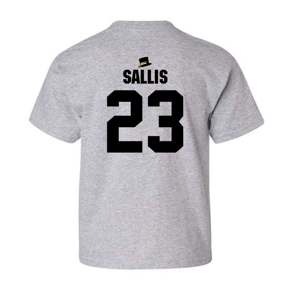 Wake Forest - NCAA Men's Basketball : Hunter Sallis - Youth T-Shirt Classic Shersey