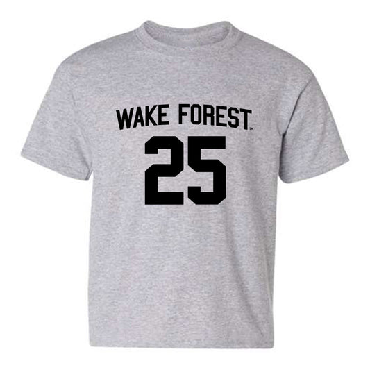 Wake Forest - NCAA Women's Basketball : Demeara Hinds - Youth T-Shirt Classic Shersey