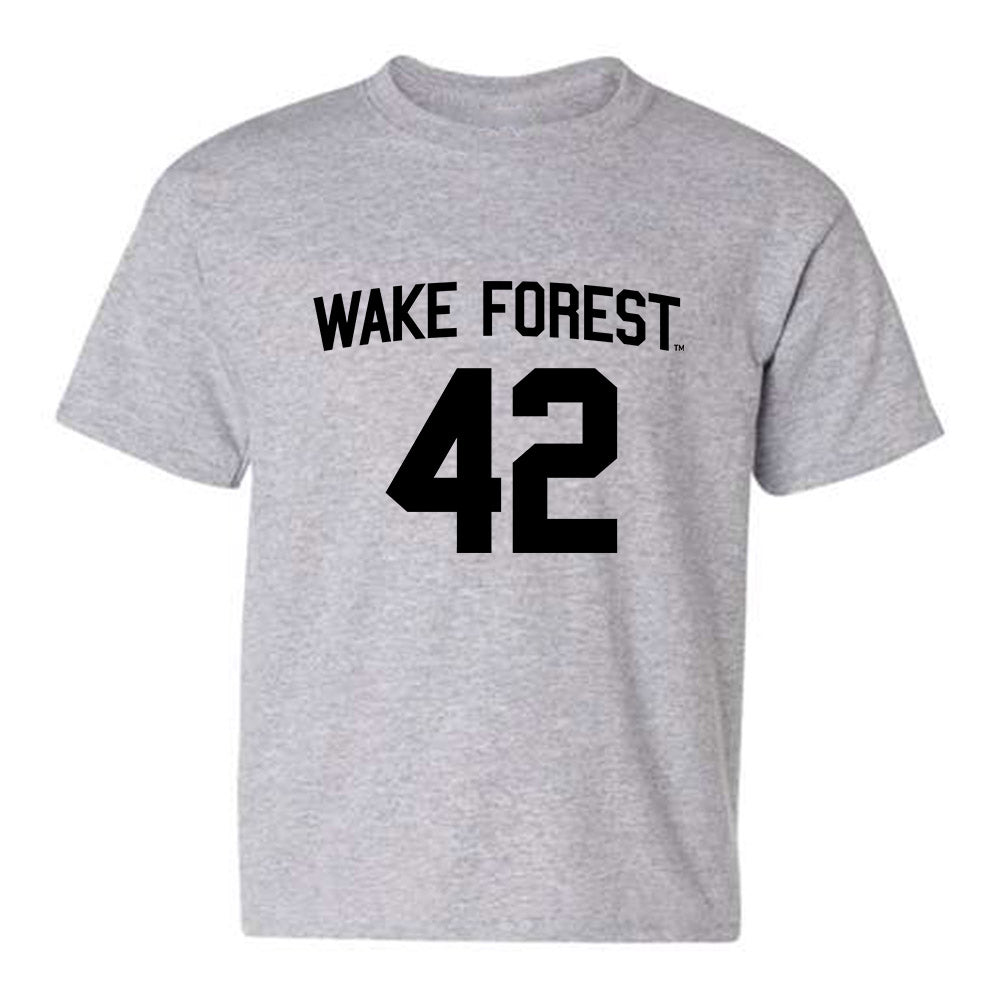 Wake Forest - NCAA Baseball : Joseph Ariola - Youth T-Shirt Classic Shersey