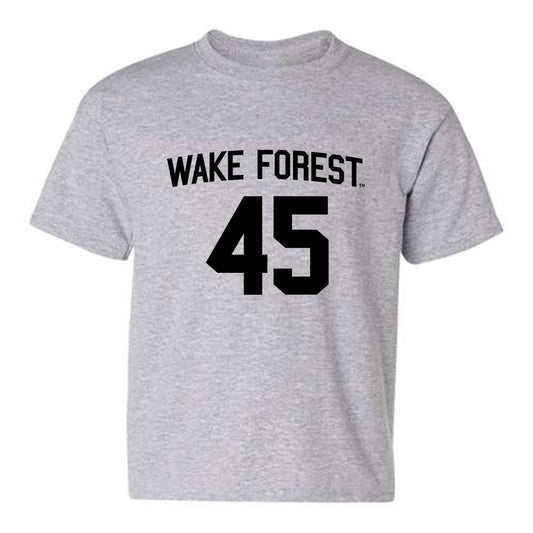 Wake Forest - NCAA Men's Basketball : Vincent Ricchiuti - Youth T-Shirt Classic Shersey
