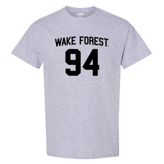 Wake Forest - NCAA Football : Zach Lohavichan - Short Sleeve T-Shirt