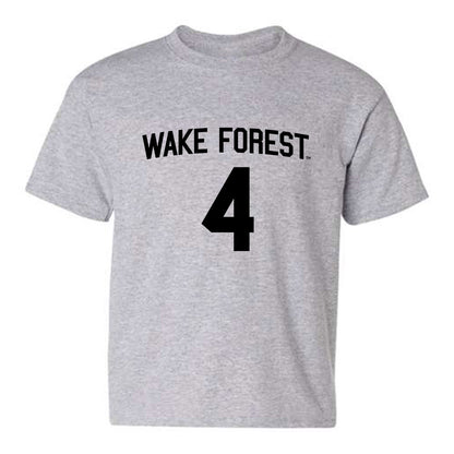 Wake Forest - NCAA Women's Basketball : Aliah McWhorter - Youth T-Shirt Classic Shersey