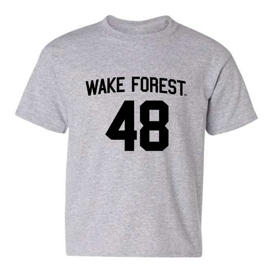 Wake Forest - NCAA Football : Wesley Stroebel - Youth T-Shirt