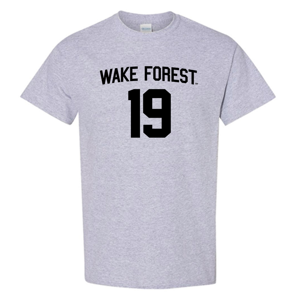 Wake Forest - NCAA Men's Soccer : Cristian Escribano Short Sleeve T-Shirt