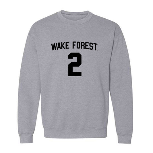 Wake Forest - NCAA Men's Basketball : Cameron Hildreth - Crewneck Sweatshirt Classic Shersey