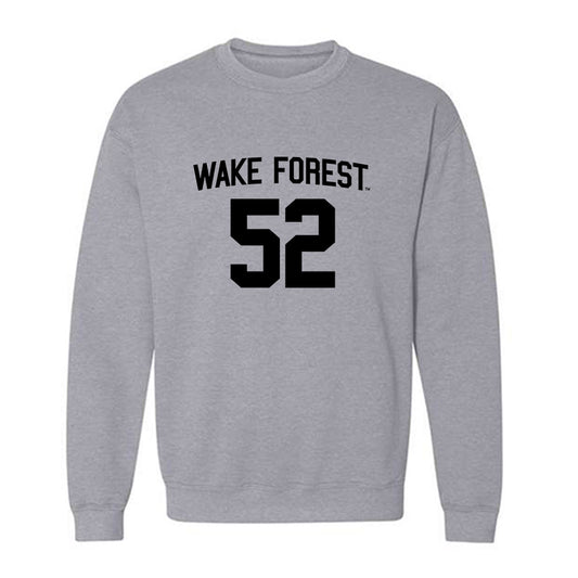 Wake Forest - NCAA Men's Basketball : Will Underwood - Crewneck Sweatshirt Classic Shersey