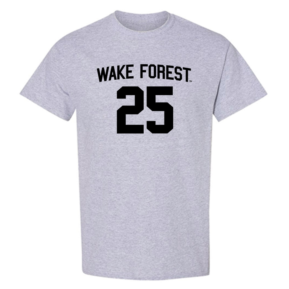 Wake Forest - NCAA Football : Jamare Glasker - Short Sleeve T-Shirt