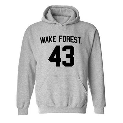 Wake Forest - NCAA Football : BJ Williams - Hooded Sweatshirt