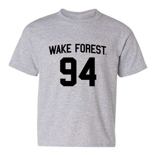 Wake Forest - NCAA Football : Zach Lohavichan - Youth T-Shirt