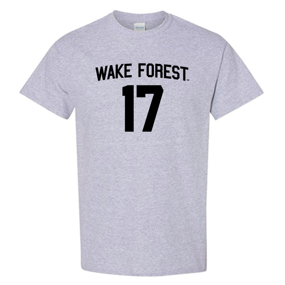 Wake Forest - NCAA Football : Zamari Stevenson - Short Sleeve T-Shirt