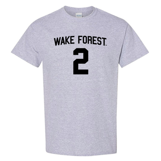 Wake Forest - NCAA Men's Soccer : Bo Cummins Short Sleeve T-Shirt