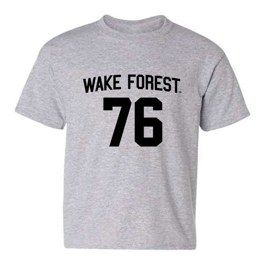 Wake Forest - NCAA Football : Jaydon Collins - Youth T-Shirt