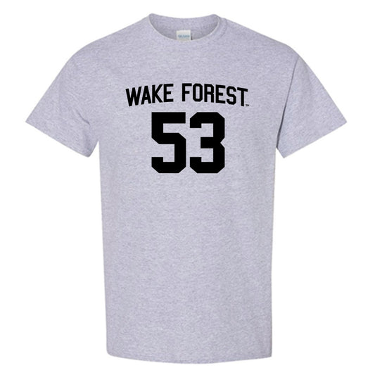 Wake Forest - NCAA Football : Carter Broers - Short Sleeve T-Shirt