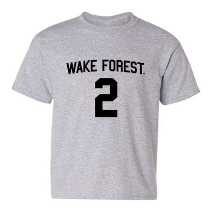 Wake Forest - NCAA Women's Basketball : Kaia Harrison - Youth T-Shirt Classic Shersey