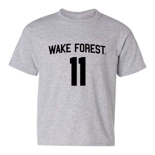 Wake Forest - NCAA Women's Basketball : Raegyn Conley - Youth T-Shirt Classic Shersey