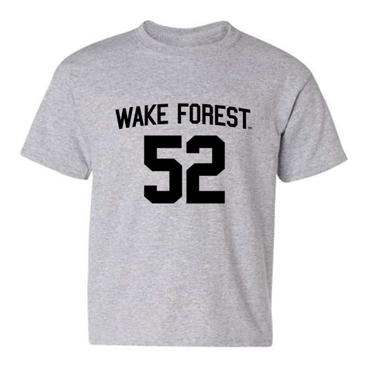 Wake Forest - NCAA Football : Spencer Clapp - Youth T-Shirt