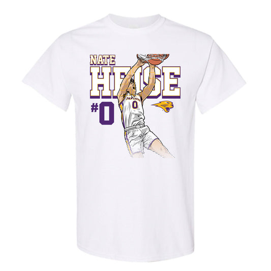 Northern Iowa - NCAA Men's Basketball : Nate Heise Slam Dunk Fashion Shersey Short Sleeve T-Shirt