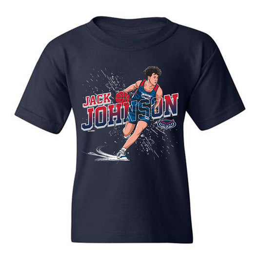 FAU - NCAA Men's Basketball : Jack Johnson Illustration Youth T-Shirt
