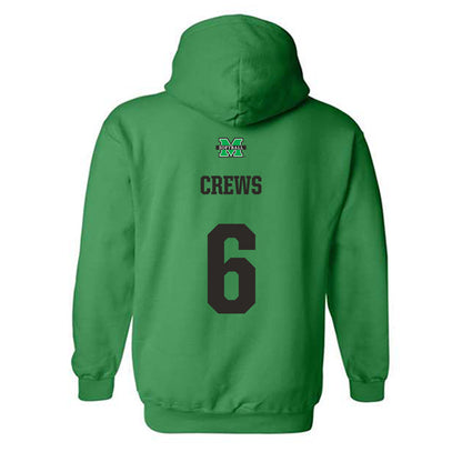 Marshall - NCAA Softball : Aaliyah Crews - Hooded Sweatshirt Classic Shersey