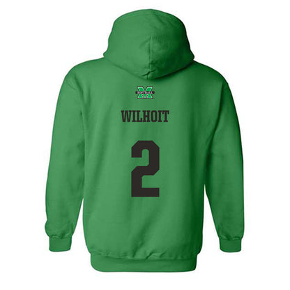 Marshall - NCAA Softball : Kasey Wilhoit - Hooded Sweatshirt Classic Shersey