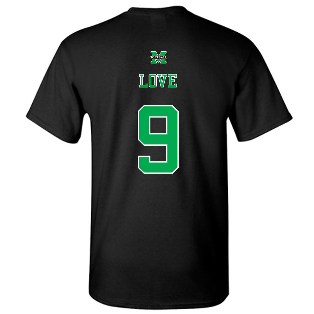 Marshall - NCAA Softball : Lauren Love - T-Shirt Sports Shersey