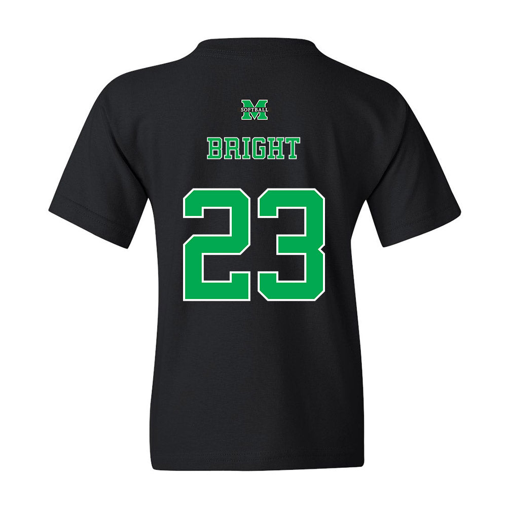 Marshall - NCAA Softball : Sydney Bright - Youth T-Shirt Sports Shersey