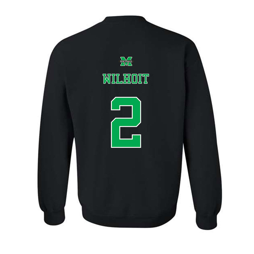 Marshall - NCAA Softball : Kasey Wilhoit - Crewneck Sweatshirt Sports Shersey