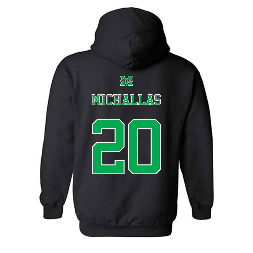 Marshall - NCAA Softball : Camryn Michallas - Hooded Sweatshirt Sports Shersey