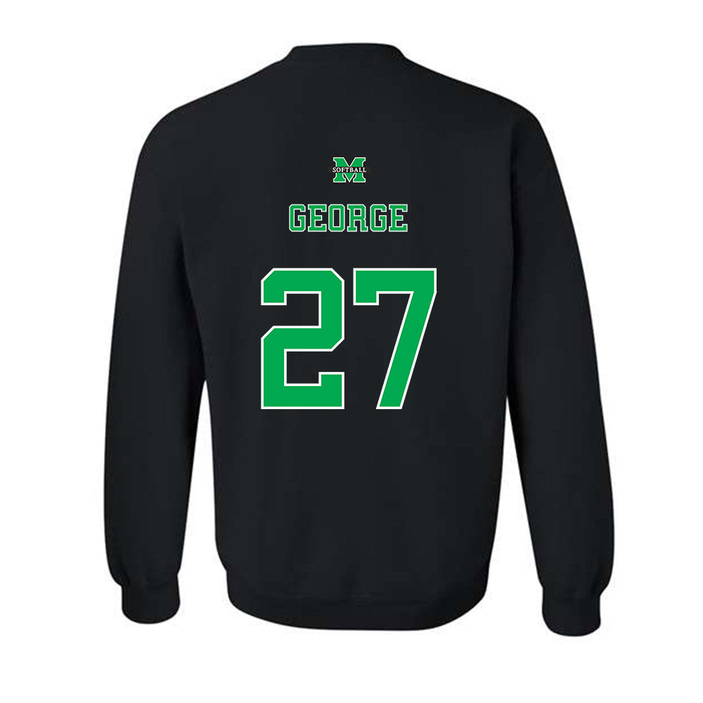 Marshall - NCAA Softball : Ramey George - Crewneck Sweatshirt Sports Shersey