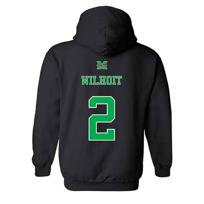 Marshall - NCAA Softball : Kasey Wilhoit - Hooded Sweatshirt Sports Shersey