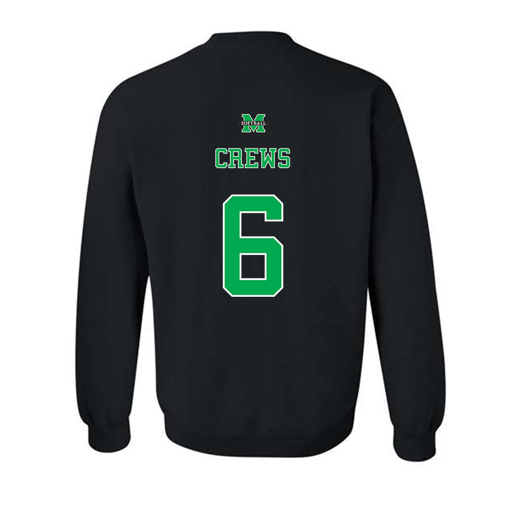 Marshall - NCAA Softball : Aaliyah Crews - Crewneck Sweatshirt Sports Shersey